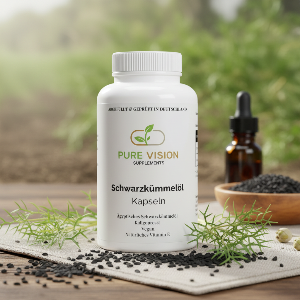 Ägyptisches Schwarzkümmelöl - 240 vegane Softgels
