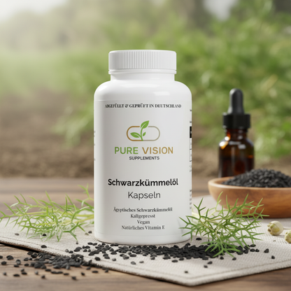 Ägyptisches Schwarzkümmelöl - 240 vegane Softgels