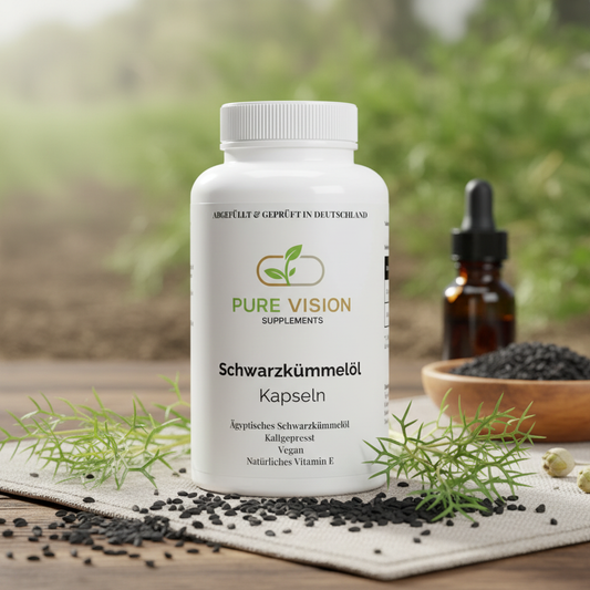 Ägyptisches Schwarzkümmelöl - 240 vegane Softgels