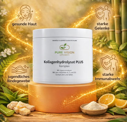 Kollagenhydrolysat PLUS Haut Haare Nägel - 180 Kapseln