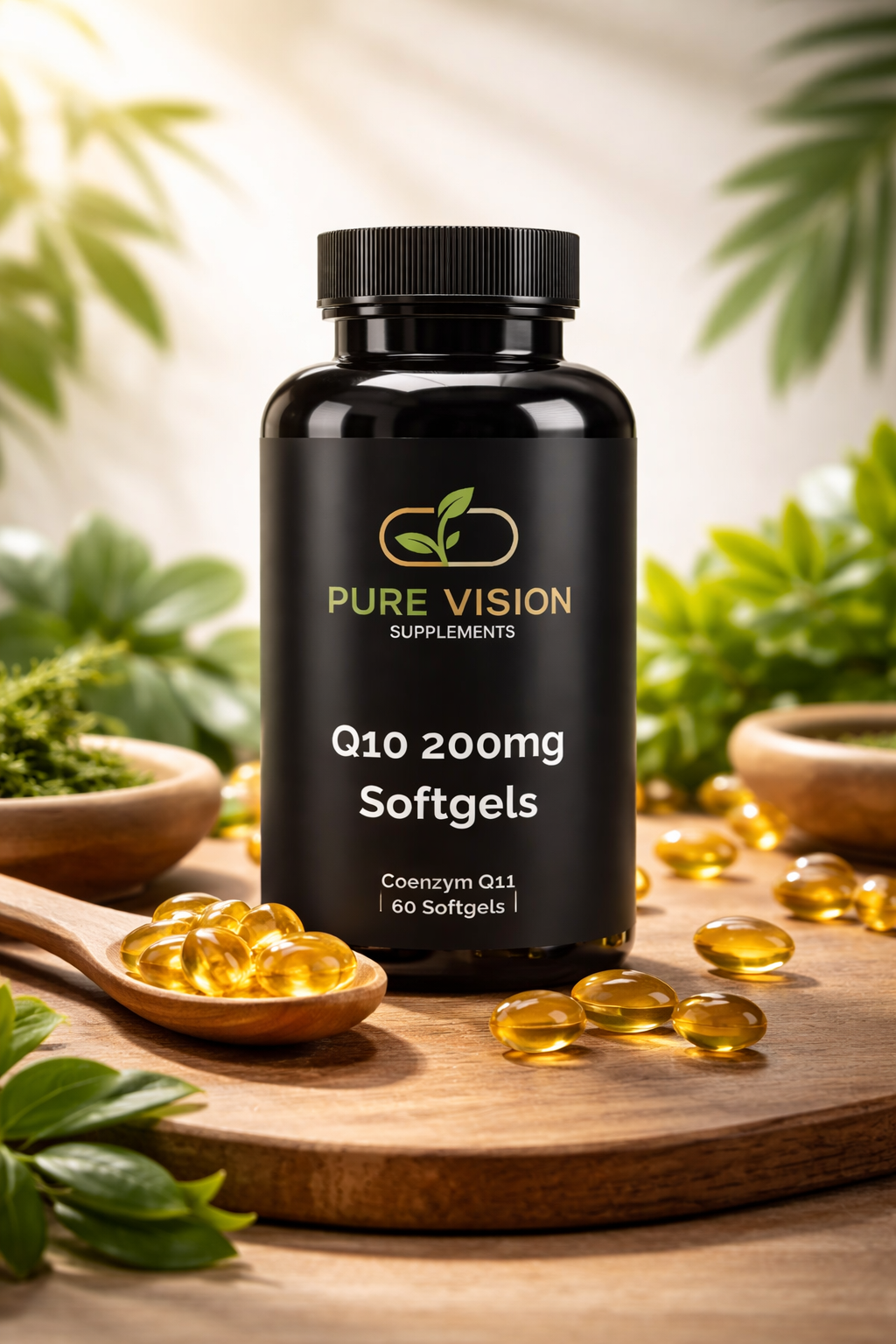 Coenzym Q10 200mg - 60 Softgels