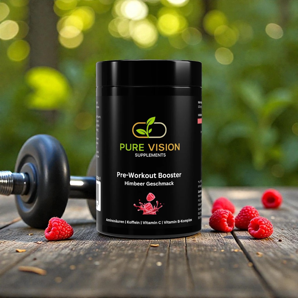 Pre-Workout Booster Himbeere - 520g