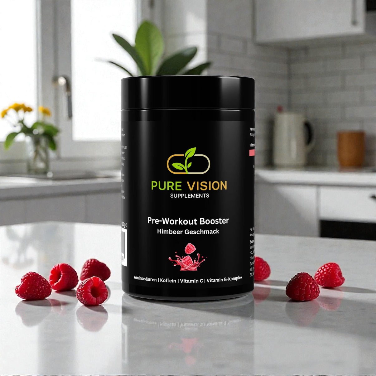 Pre-Workout Booster Himbeere - 520g