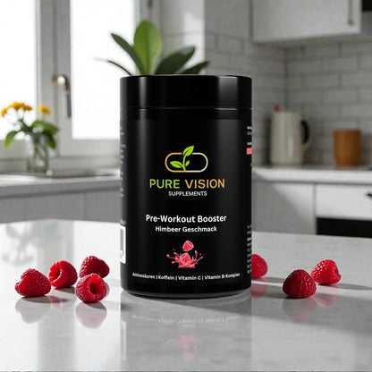 Pre-Workout Booster Himbeere - 520g