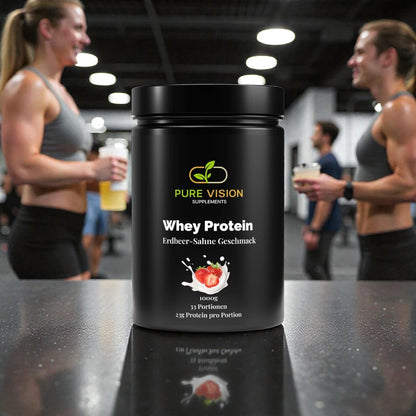 Premium Whey Protein Erdbeere - 1.000g